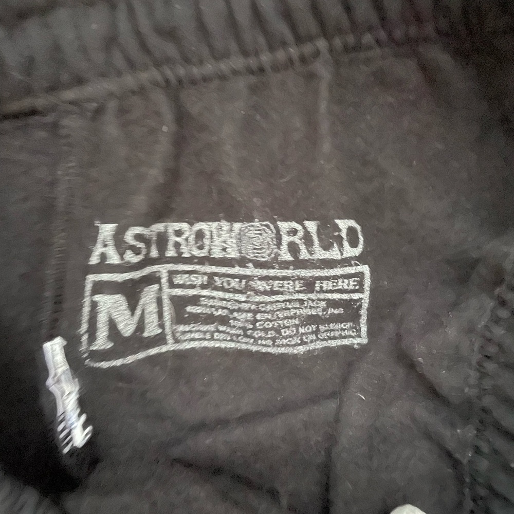 Travis Scott Astroworld Sweatpants Size M - Picture 2 of 5
